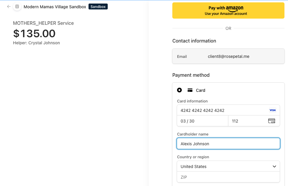 Confirm & pay